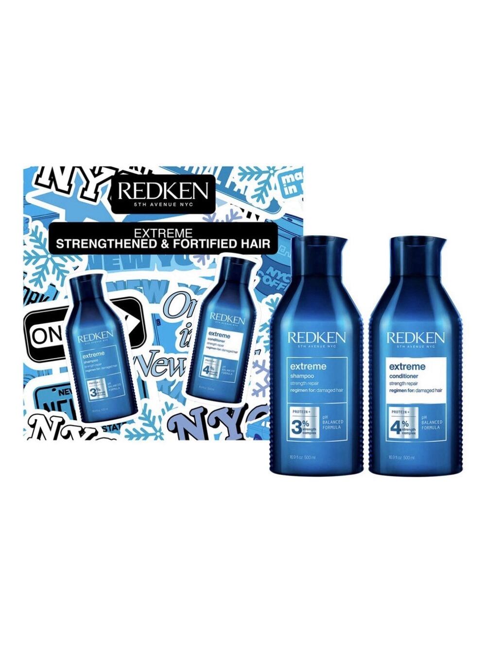 Redken Extreme Shampoo Conditioner Strength Repair Damaged Hair 300ml